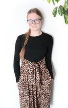 Load image into Gallery viewer, Black Leopard Mila Dress